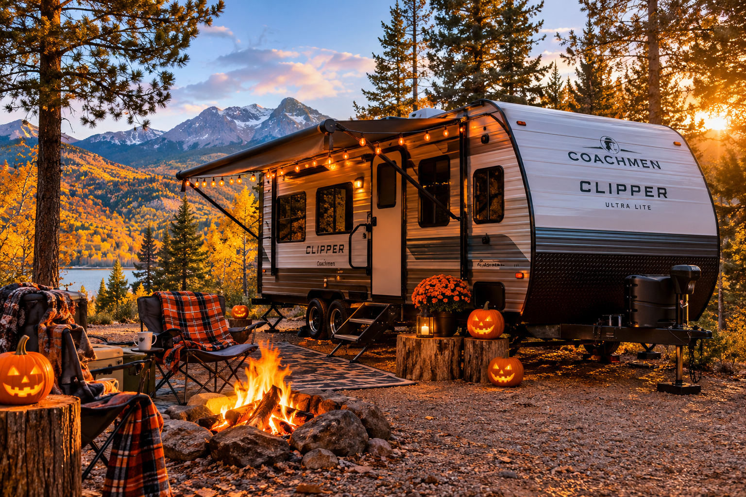 Spooktacular Campsites: October RV Decorating Ideas & Firepit Fun — All Star Rv Blog