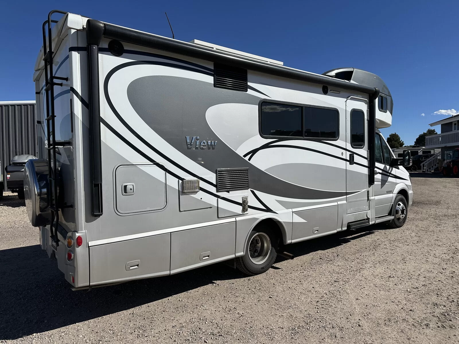 2015 Winnebago 24M Class B+ exterior rear view at All Star Rv in Littleton, CO
