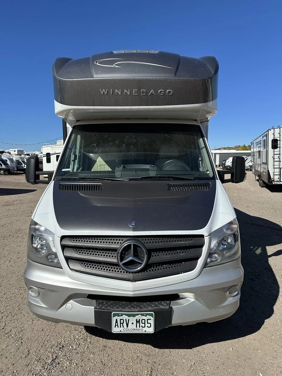 2015 Winnebago 24M Class B+ living room and lounge at All Star Rv in Littleton, CO