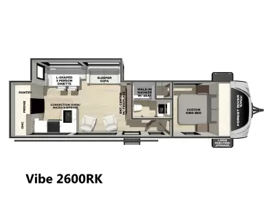 New 2026 Forest River Vibe 2600RK — photo 2